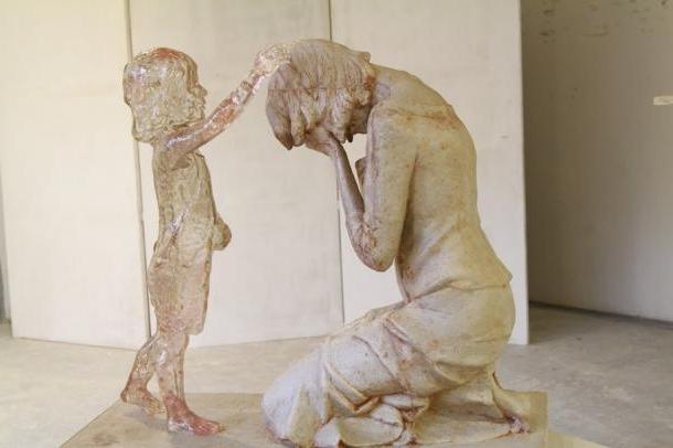 Monument till ofödda barn i Riga - smärta och rädsla